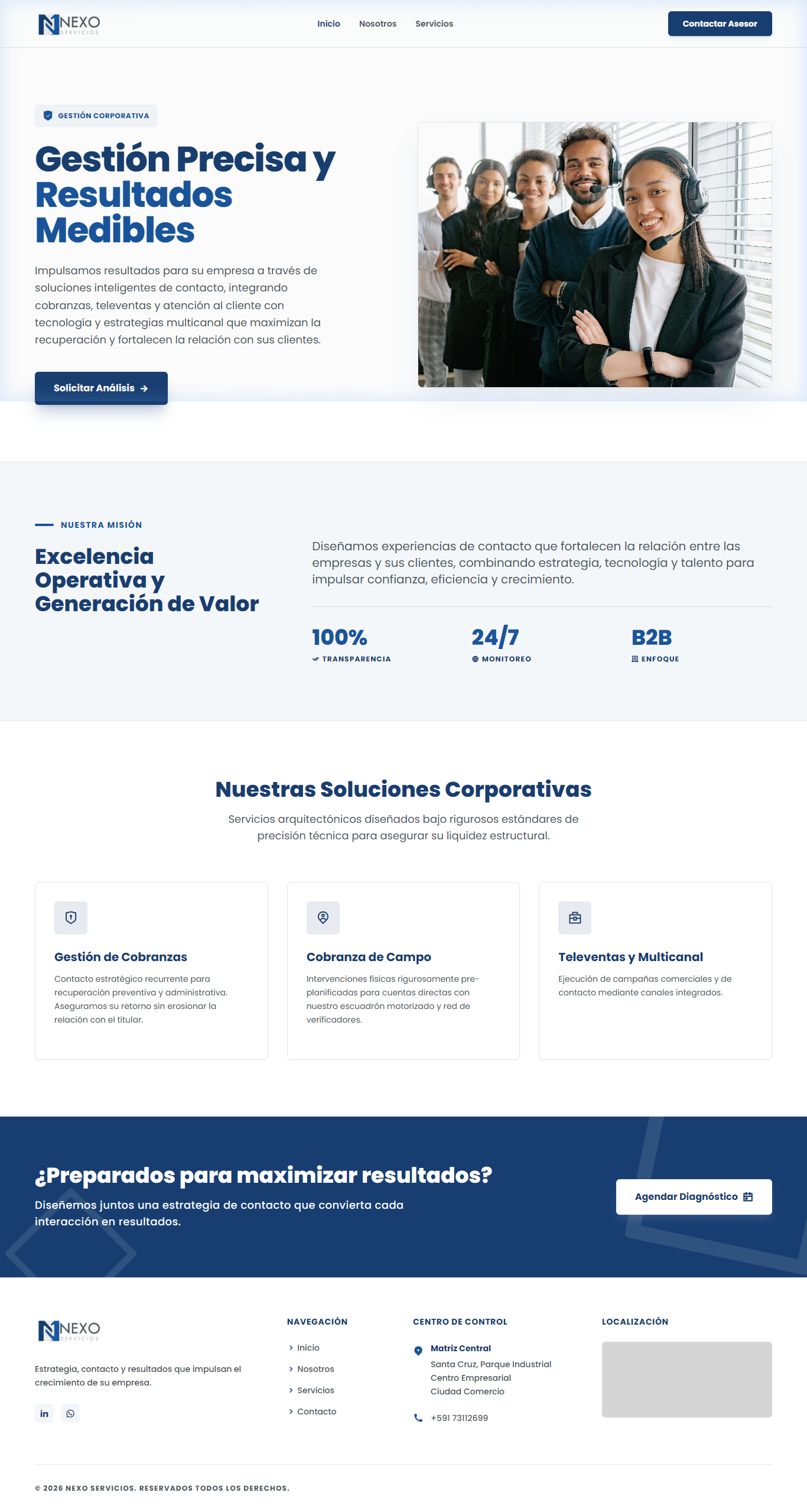 Nexo Servicios Bolivia preview